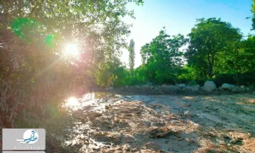 آثار به‌جامانده از سیل روستای کاستان