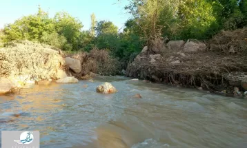 آثار به‌جامانده از سیل روستای کاستان