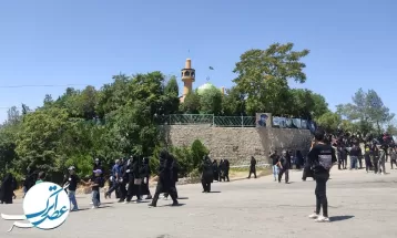 سوگواری روز عاشورا در شهر آشخانه