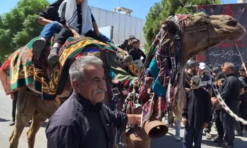 گرمه سراسر غم و اندوه در روز عاشورا