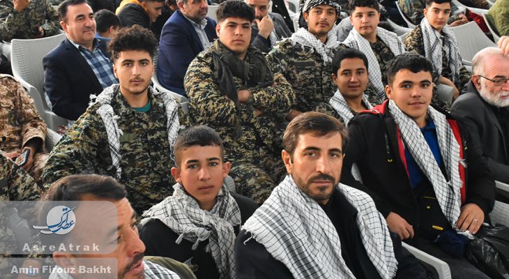 نمایش اقتدار بسیجیان در مصلی بجنورد