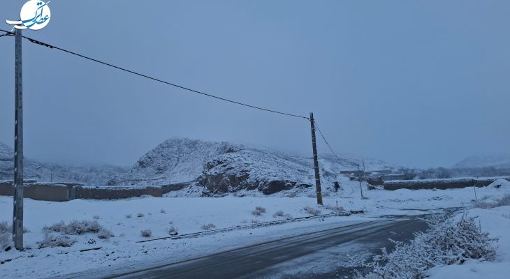 چهره برفی شهر راز در قاب عصراترک