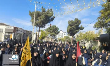 راهپیمایی باشکوه ۱۳آبان در گرمه