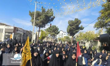 راهپیمایی باشکوه ۱۳آبان در گرمه