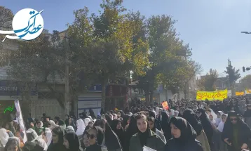 راهپیمایی روز استکبارستیزی در آشخانه