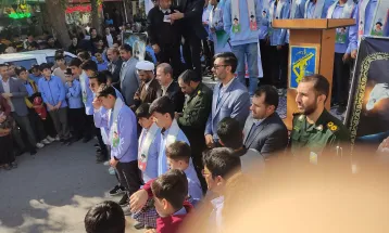 راهپیمایی روز استکبارستیزی در آشخانه