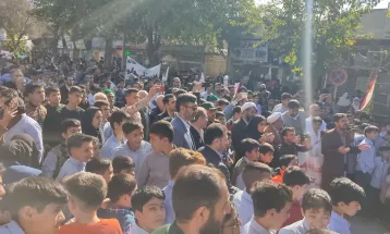 راهپیمایی روز استکبارستیزی در آشخانه