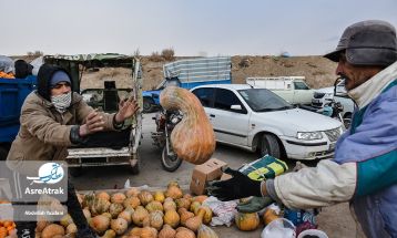 خراسان شمالی چند ساعت مانده به یلدا