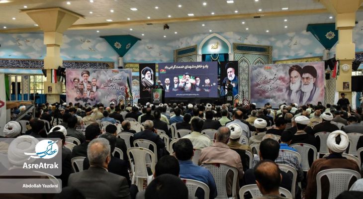 گرامیداشت اولین سالگرد شهدای خدمت در بجنورد