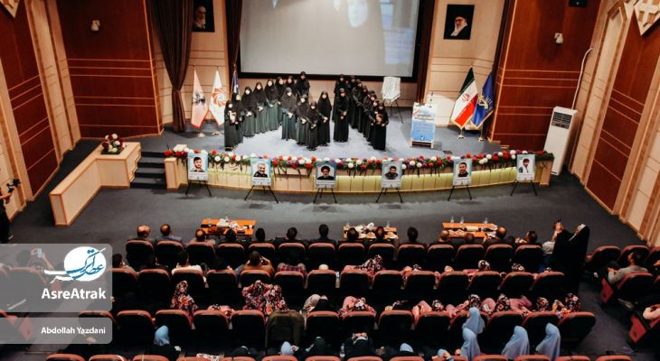 اختتامیه پنجمین جشنواره سرود فجر خراسان شمالی