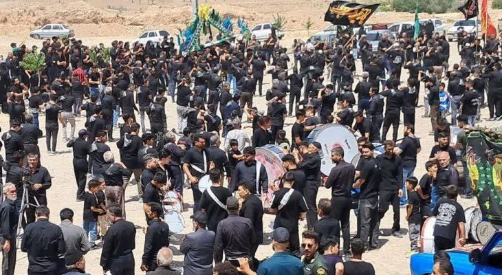 مراسمات عزاداری روز تاسوعا صفی آباد برگزار شد